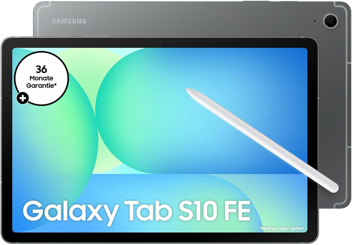 Samsung S10 Tablet, 128 GB, 27,70 cm, mit WLAN, mit KI-Erkennung, Grau