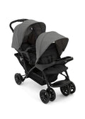 Zwillings- & Geschwisterwagen Stadium Duo, 0–15 kg, klappbar, verstellbar, Grau, Graco