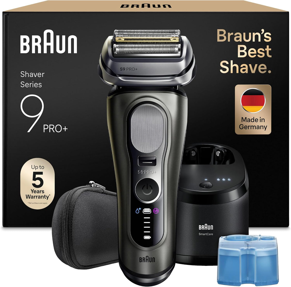 Braun Folienrasierer, wasserdicht, Graphit/Schwarz