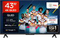 TCL 43T69C 43 Zoll QLED Smart-TV, mit LED, Schwarz