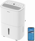 Shinco Wäschetrockner, 50 L, 7 L, 165 m³, mit WLAN, mit Timer, Weiß