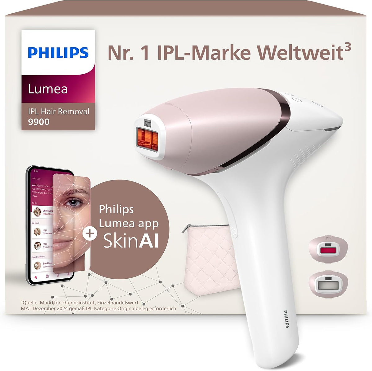 Philips BRI950/02 Systeme, Roségold/Weiß