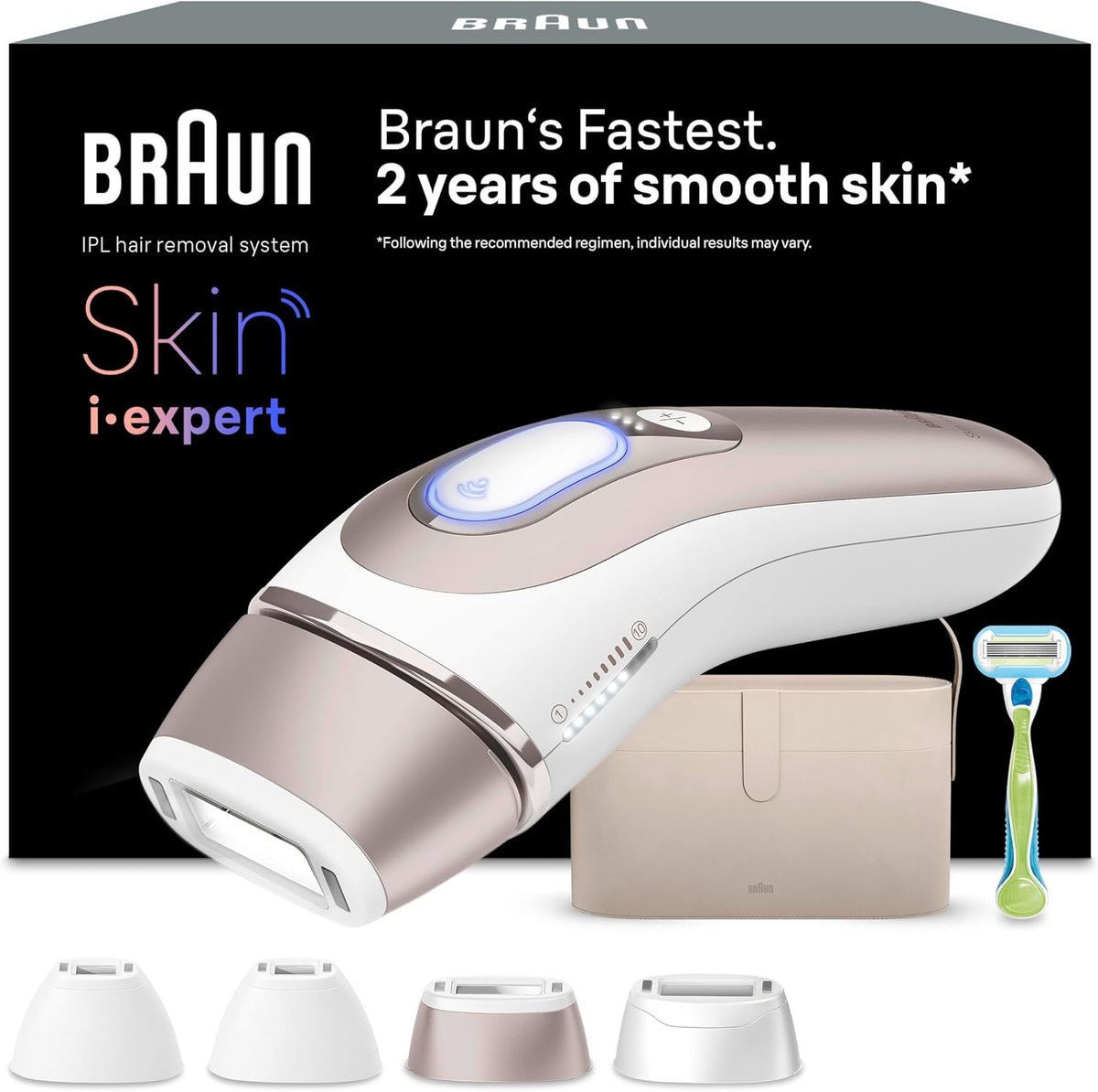 Braun PL7387 Systeme, Weiß/Rosegold