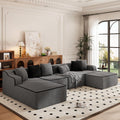 Sofa, für das Wohnzimmer, Grau, PHI VILLA
