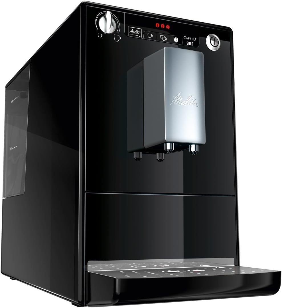 Melitta Solo Kaffeevollautomat, höhenverstellbar, Schwarz