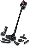 Bosch BSS81POW1 Staubsauger, kabellos, mit USB, Schwarz/Rot/Silber