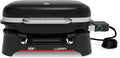 Weber 1502045 Elektrogrills, 33 × 49 cm, 315 °C, Schwarz