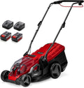 Einhell Rasenmäher, 25–75 mm, 40 L, 36 V, 4,0 Ah, klappbar, höhenverstellbar, Rot/Schwarz