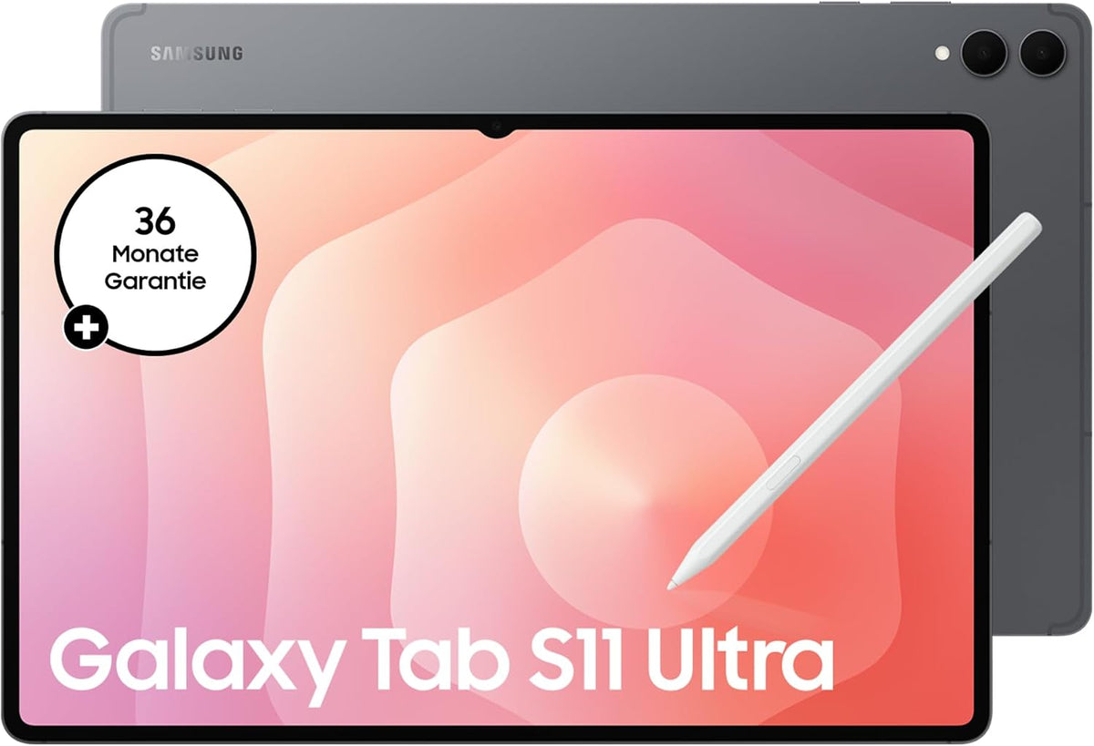 Samsung Galaxy Tab S11 Ultra Tablet, 256 GB, mit WLAN, mit KI-Erkennung, Grau