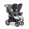 hauck Kinderwagen-Set, bis 6 kg, klappbar, verstellbar, mit Liegeposition, Grau/Silber