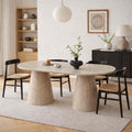 Esstisch, 200 cm, Beige, Milton & Oldbrook