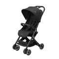 hauck Lara2 Kinderwagen-Set, 0–22 kg, bis 22 kg, klappbar, mit Liegeposition, Schwarz