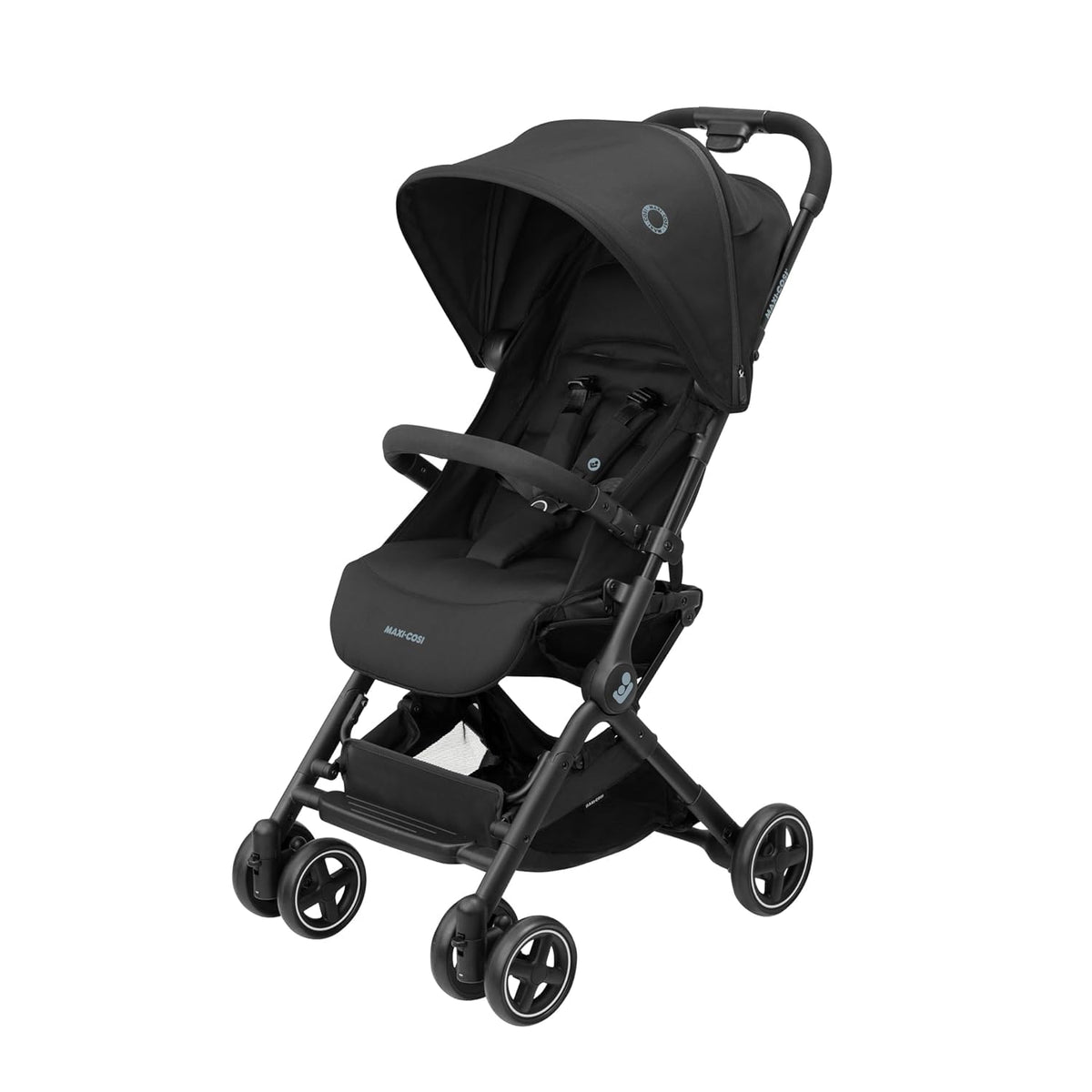 hauck Lara2 Kinderwagen-Set, 0–22 kg, bis 22 kg, klappbar, mit Liegeposition, Schwarz