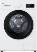 LG F4NA10S8NWK Waschmaschine, 8 kg, Weiß/Schwarz