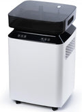katenpo Luftentfeuchter, 80 L, 8 L, 400 m³, mit Timer, für das Schlafzimmer und das Büro, Weiß/Schwarz