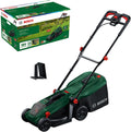 Bosch ROTAK18V-32 Rasenmäher, 25–65 mm, 35 l, 32 cm, ohne Akku, bürstenlos, Grün/Schwarz/Rot, aus Stoff