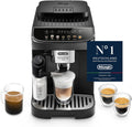 Kaffeevollautomat ECAM292.81.B, Schwarz/Silber, mit LED