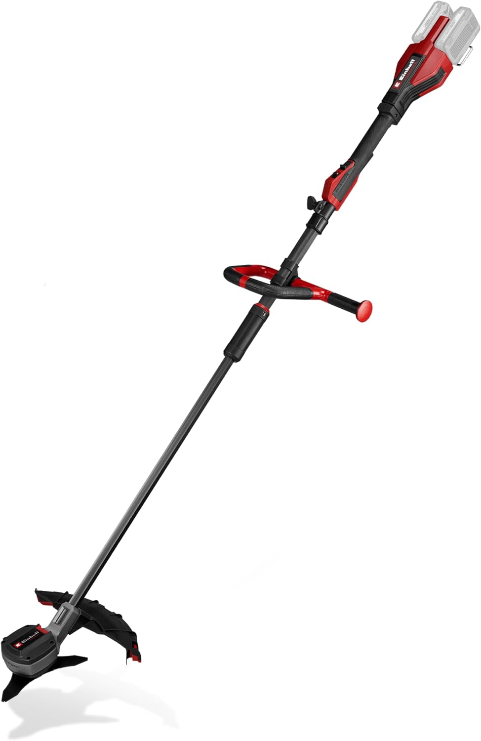 Einhell Professional Akku Rasentrimmer, 36 V, 43 cm, ohne Akku, verstellbar, bürstenlos, Rot/Schwarz/Silber