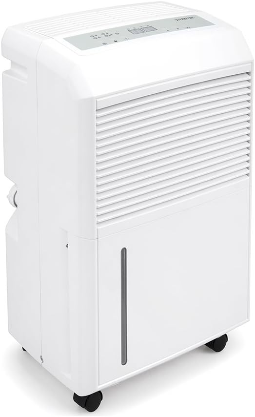 TROTEC Luftentfeuchter, 30 L, 90 m², 230 m³, mit Timer, Weiß