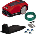 Einhell Mähroboter, 18 V, 300 m², ohne Akku, Rot/Schwarz/Grau