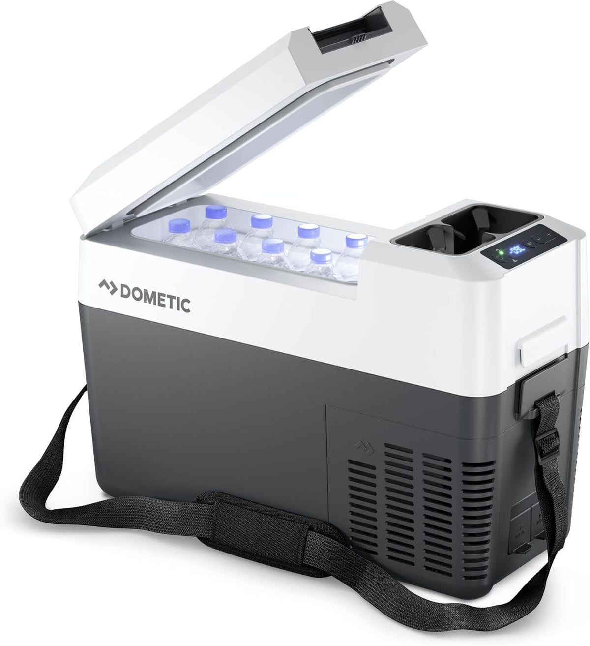 DOMETIC CFF 12 Kompressor Kühlschränke, 230 V, verstellbar, Grau/Weiß