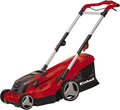 Einhell Rasenmäher, 25–75 mm, 45 L, 36 V, 400 m², ohne Akku, klappbar, höhenverstellbar, Rot/Schwarz