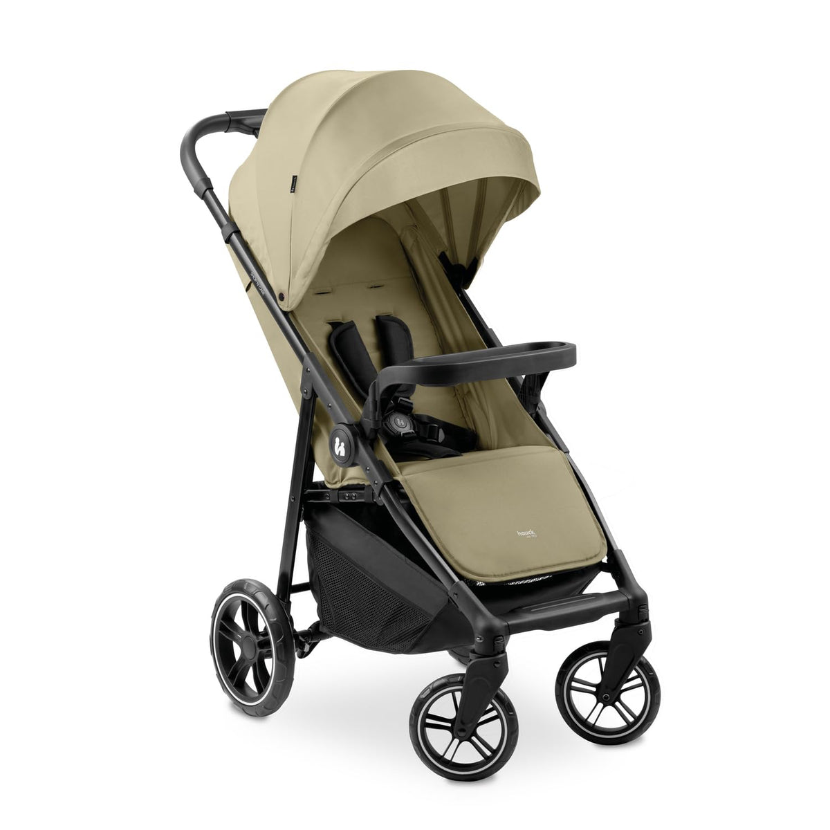 hauck Shop N Care Kinderwagen-Set, bis 22 kg, UV-Schutz 50+, klappbar, Olive