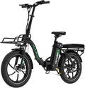 HITWAY IP54 E-Bike, 250 W, 20 Zoll, klappbar, mit App-Steuerung, Schwarz