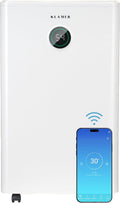 Luftentfeuchter, 25 L, 5,5 L, mit Timer, mit App-Steuerung, Weiß, KLAMER