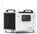 Moiswell Luftentfeuchter, 35 L, mit Timer, für das Schlafzimmer und die Küche, Weiß/Schwarz