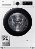 SAMSUNG WW90CGC04DAEEC Waschmaschine, 1400 U/min, 9 kg, Weiß/Schwarz