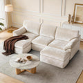 Sofa, 380 g, 2,4 m, Beige, Hamlody