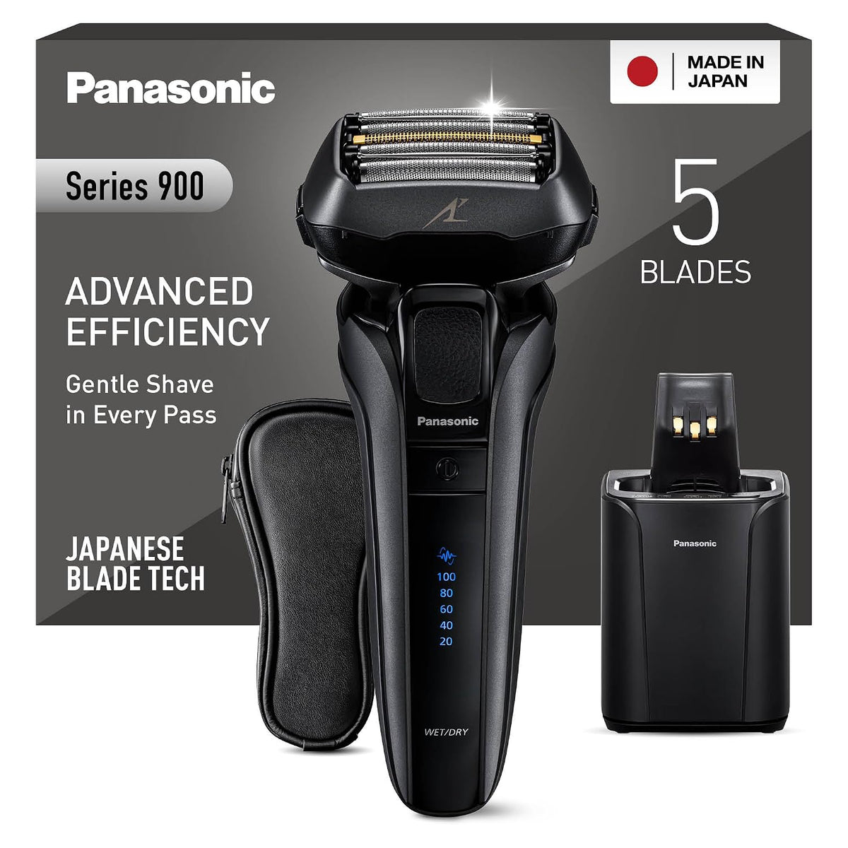 Folienrasierer ES-LV9U, Schwarz, Panasonic