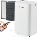 Greenmigo ALPHA-Q25 PRO Luftentfeuchter, 25 L, 4.5 L, 70 m², mit WLAN, mit Timer, Weiß