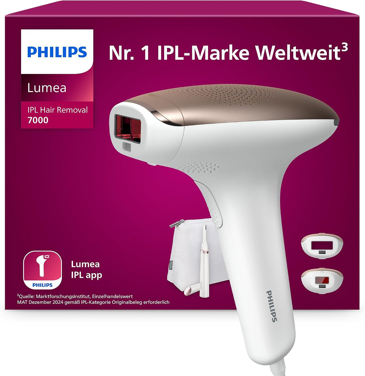 Philips BRI921/00 Systeme, Weiß/Gold