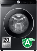 Samsung WW90DG6U85LBU3 Waschmaschine, Schwarz, mit KI-Erkennung