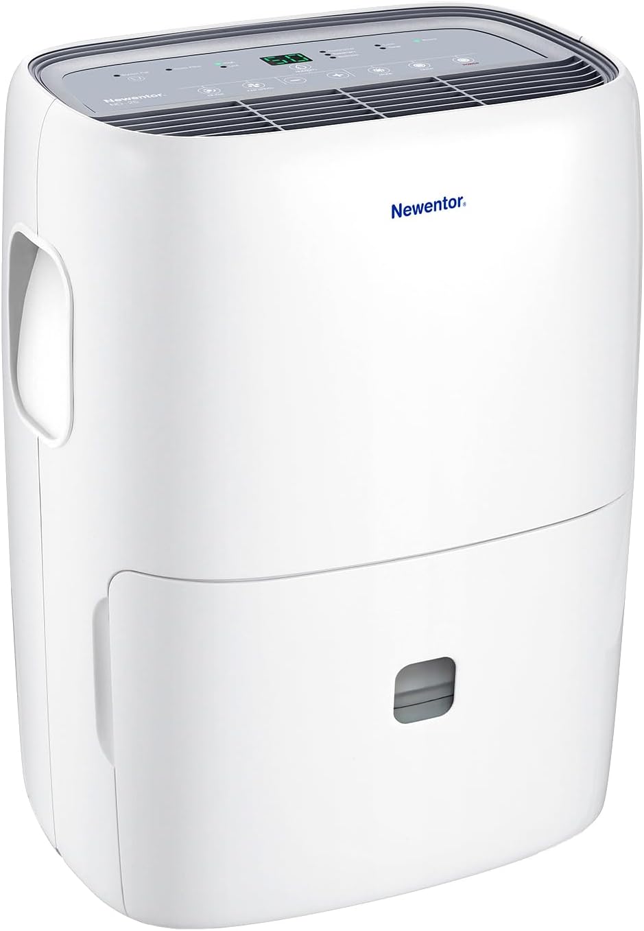 Newentor Luftentfeuchter, 25 L, 215 m³, 80 m², mit Timer, Weiß