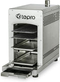 tepro Steakgrill Toronto Propangrills, 23 × 56 × 40,5 cm, 3 kW, aus Keramik, Silber