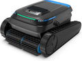 BOTLUXE PC10 Poolroboter, kabellos, bürstenlos, Schwarz/Blau