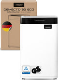Comedes Demecto 30 eco Luftentfeuchter, 100 m², 230 m³, mit Timer, Weiß/Schwarz