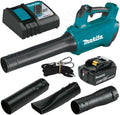 Makita DUB184RT Laubbläser, 18 V, 5 Ah, 180 v, Schwarz/Türkis