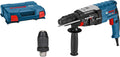 Bosch Professional Bohrhammer GBH 2 Elektrowerkzeuge, 210 mm, Blau/Schwarz/Rot