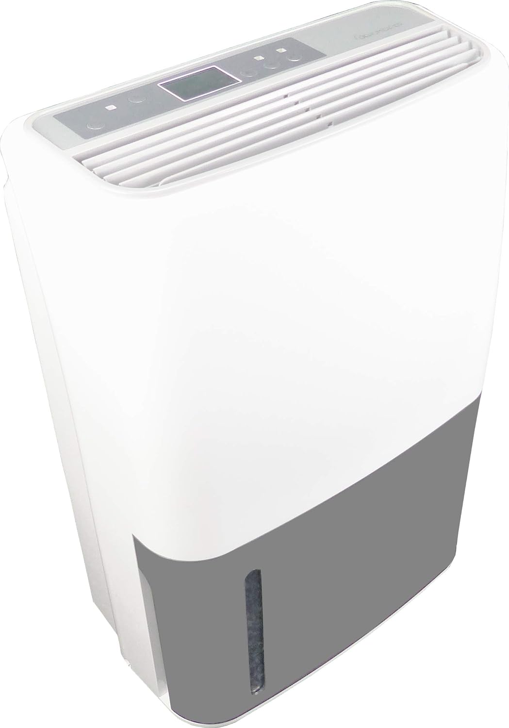 WDH WDH-725DG Luftentfeuchter, 25 L, verstellbar, mit LED, mit WLAN, mit USB, Weiß/Grau