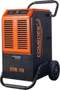 Comedes max.70 Luftentfeuchter, 150 m², 345 m³, Orange/Schwarz