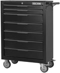 muenfly Werkzeugschränke, 61.5 × 86 cm, mit Stauraum, für die Werkstatt, Schwarz