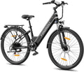 Touroll J1 E-Bike, 250 W, 561.6 Wh, mit LED, Schwarz