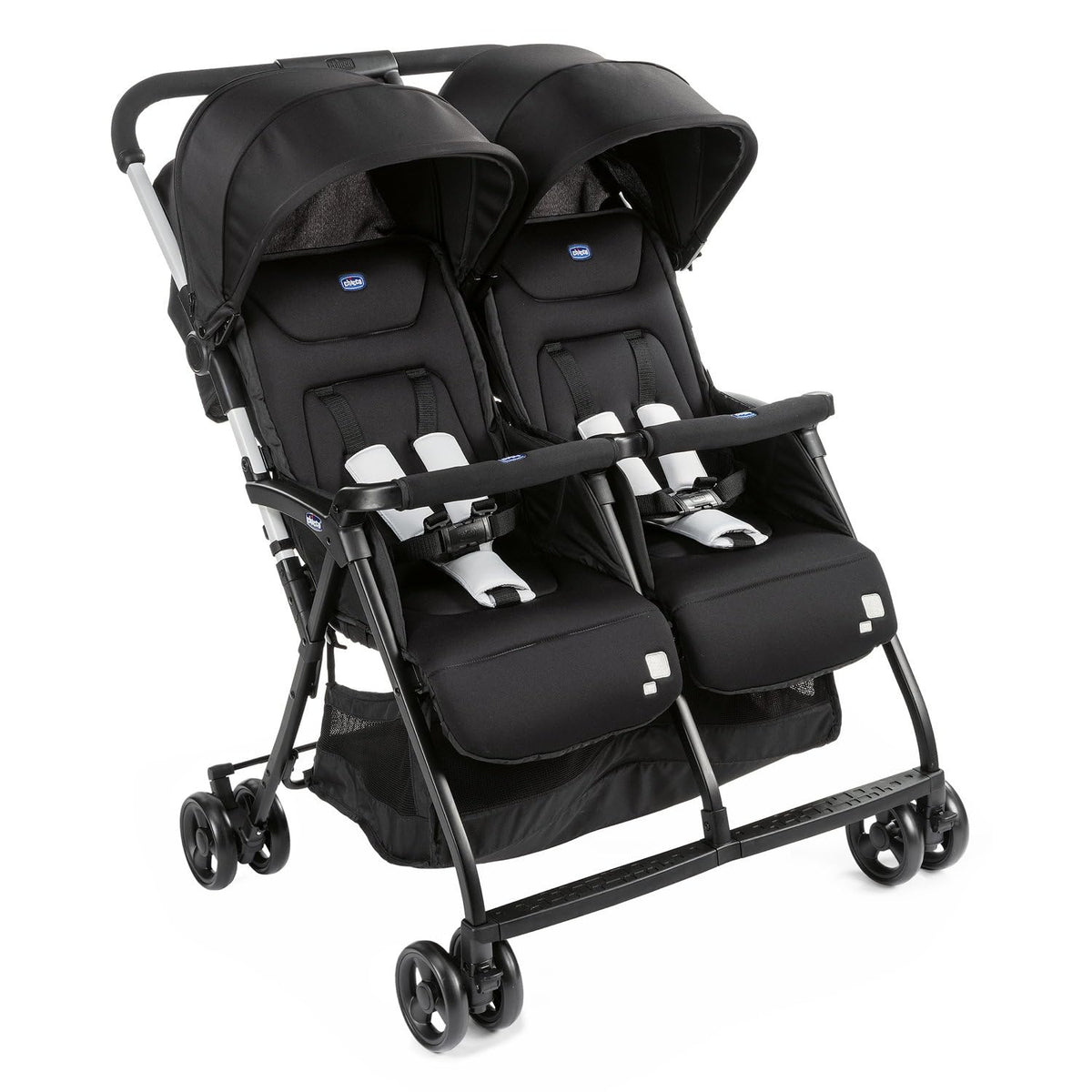 hauck Kinderwagen-Set, 15 kg, klappbar, verstellbar, Schwarz