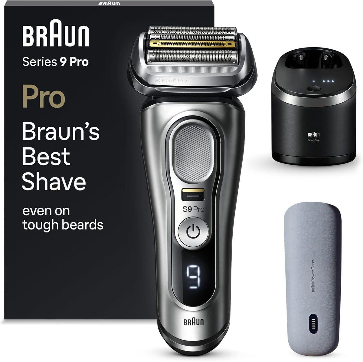 Braun in-1 Folienrasierer, wasserdicht, Silber