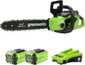 Kettensäge GD40CS15, 40 V, 35 cm, 12 m, bürstenlos, Grün/Schwarz, Greenworks