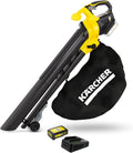 Karcher V/2 Laubbläser, 45 l, 18 V, 2,5 Ah, kabellos, Schwarz/Gelb